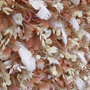 Personnalisé 5D 3D Boho Déco Suspendu En Plastique Pampas Fleur Mur De Mariage Décoration Fleur Mur Toile De Fond Fleur Mur - Product Image 4