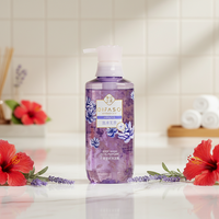Gel douche parfumé aux pétales personnalisable, extraits, parfum longue durée, hydratant, nourrissant, nettoyage doux