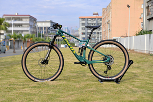 <span class=keywords><strong>Bicicleta</strong></span> <span class=keywords><strong>de</strong></span> Montaña TRIFOX <span class=keywords><strong>de</strong></span> 29 Pulgadas con Suspensión Completa <span class=keywords><strong>de</strong></span> Fibra <span class=keywords><strong>de</strong></span> Carbono, 12 Velocidades, Frenos <span class=keywords><strong>de</strong></span> Disco Hidráulicos, Ruedas <span class=keywords><strong>de</strong></span> Aluminio - Product Image 5
