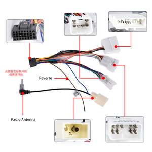 <span class=keywords><strong>Kit</strong></span> de Instalación de Radio para Auto Podofo de 10.1'' con Arnés de Cableado y Marco Android para Toyota Hilux 2016-2018 - Product Image 4