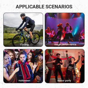 1 adet süblimasyon baskı korku kafatası başlık Balaclava kostüm korku cadılar bayramı Cosyplay dekorasyon tam yüz parti maskesi - Product Image 2