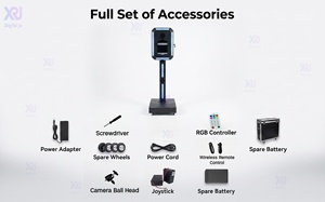 ตู้ถ่ายรูปอัตโนมัติ XRJ หน้าจอสัมผัสแนวตั้ง หมุนได้ 360 องศา พร้อมกล้อง iPad พิมพ์ภาพทันที สำหรับงานแต่งงาน งานปาร์ตี้ ให้เช่า - Product Image 4