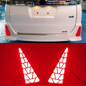 टोयोटा नूह VOXY 80 श्रृंखला ऑटो के लिए प्रकाश एलईडी रियर कोहरे दीपक ब्रेक लाइट रियर बम्पर सजावट दीपक