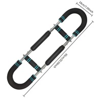 Expansor de pecho ajustable para entrenamiento de fuerza en la parte superior del cuerpo, ejercitador de brazo mejorado para antebrazo, entrenador de fortalecimiento de muñecas