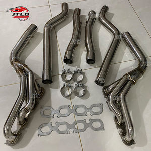 Conector de colector de <span class=keywords><strong>escape</strong></span> de tubo largo de acero inoxidable pulido JTLD compatible con <span class=keywords><strong>Mercedes</strong></span> Benz <span class=keywords><strong>W204</strong></span> C63 AMG <span class=keywords><strong>Escape</strong></span> Coupe - Product Image 6