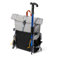Mochila de Senderismo Impermeable de Gran Capacidad para Campamento al Aire Libre, con Compartimento para Laptop y Espacio para Esterilla de Yoga