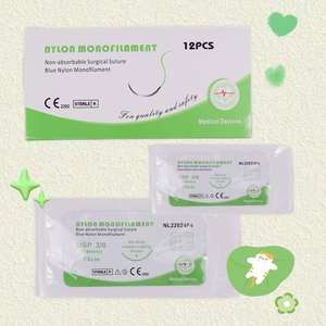 อุปกรณ์วินิจฉัยสัตวแพทย์ วัสดุสิ้นเปลืองทางการแพทย์ เข็ม ไหมเย็บแผลไนลอนแบบไม่ละลาย ไหมเย็บแผลทางทันตกรรม - Product Image 4