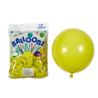 Ballons Haorun en gros, ballons en latex ronds standard mats, macaron, métalliques, 5 pouces, 10 pouces, 12 pouces, 18 pouces