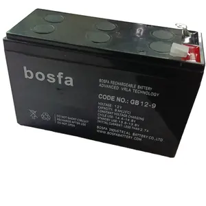 GB12-9 12v 9ah lead acid agm battery 12v 9AH small ups battery