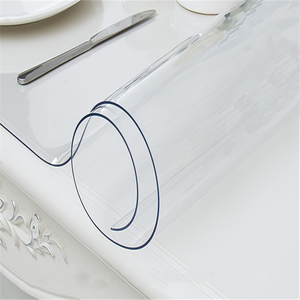 Produsen Cina lembar <span class=keywords><strong>PVC</strong></span> transparan lembut taplak meja Vinvyl lembar Film Super jernih - Product Image 4