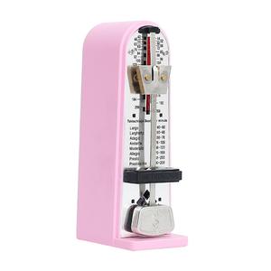 Metronomo meccanico universale per chitarra Ukulele strumenti musicali Logo personalizzato rosa tamburello tipo di tamburo - Product Image 4