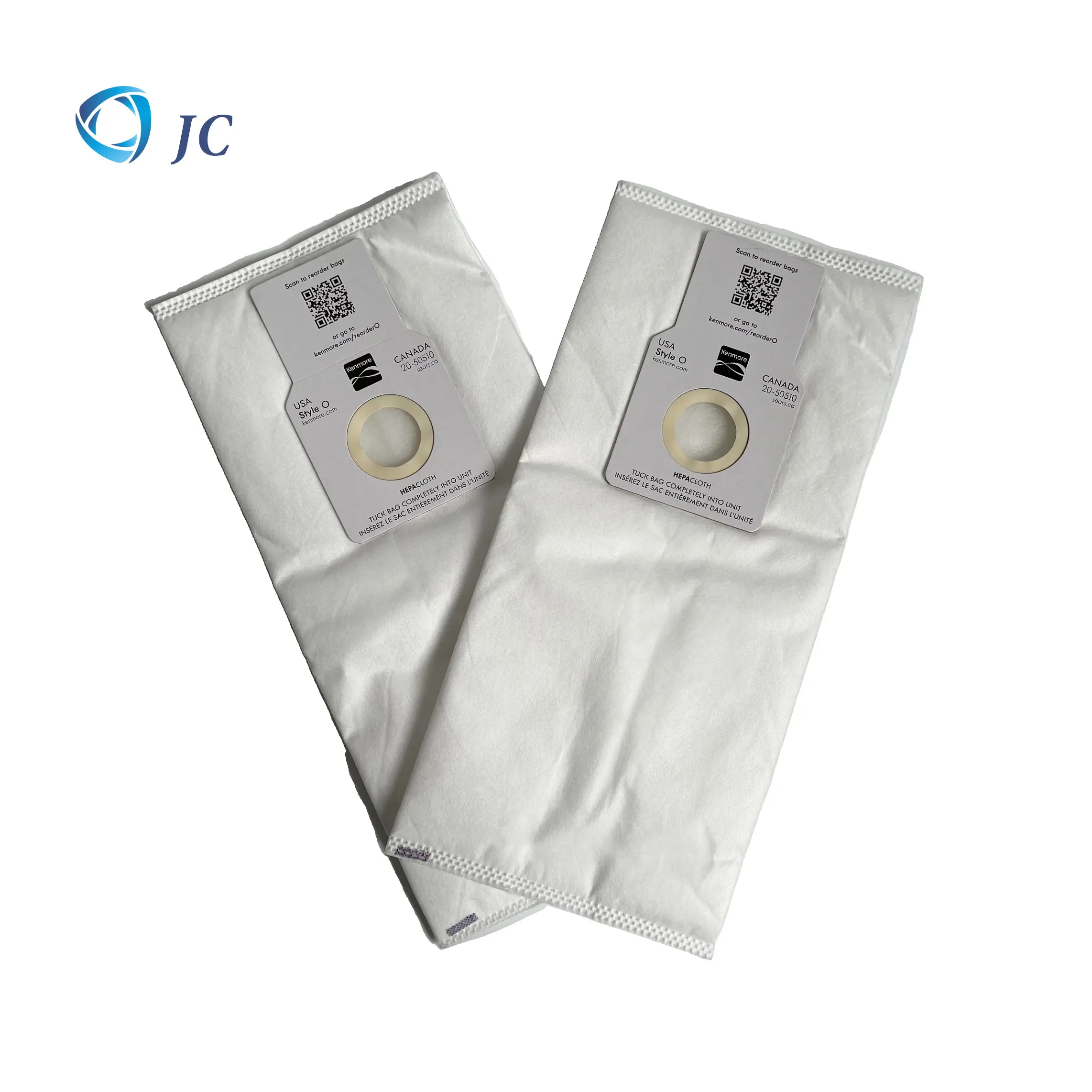 उच्च गुणवत्ता वाला धूल फ़िल्टर बैग प्रकार ओ वैक्यूम क्लीनर बैग कस्टम लोगो गैर बुना