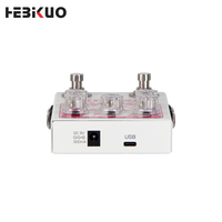 HEBIKUO XGQ-11 VELRIX Effets AMP&IR numériques modélisés, 81 combinaisons d'effets, interface audio pour l'enregistrement musical professionnel