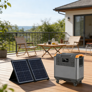 เครื่องกำเนิดไฟฟ้าพลังงานแสงอาทิตย์6000W 3000W, 5376Wh เก็บพลังงานความจุขนาดใหญ่แบตเตอรี่เก็บพลังงานแสงอาทิตย์นอกกริดแบบพกพา - Product Image 5