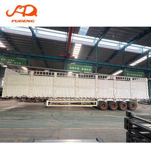 Semirremolque con Reja Abatible desde Uno o Ambos Lados, Altura 1.8-2.5m, Remolque para Ganado y Animales - Product Image 6