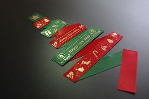 タイプライターと互換性のあるキヤノンフォイルプリンター用の光沢のあるゴールドリボンサーマルレジンカーボンリボン - Product Image 2