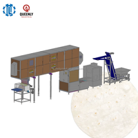 Ligne de formage de pâte à tortilla à haute efficacité pour usage commercial, contrôlée par PLC, pour la production de naan et de pita en boulangerie