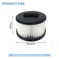 De Walt DWV9330 Extracteur de poussière Filtre HEPA Compatibilité Manuel/Électrique pour Usage Domestique Aspirateur/Filtres d'aspirateur