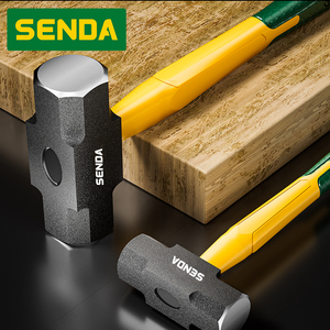 TPR plastik ile sekizgen çekiç-kaplı sap ağır iş ahşabı kolu kızak çekiç dövme çelik sekizgen çekiç - Product Image 4