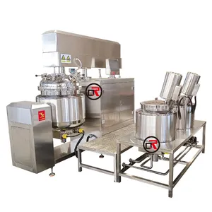 Misturador de emulsificação a vácuo para loção, emulsificador homogêneo, misturador de líquidos cosméticos, 1000L