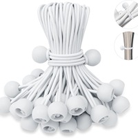 Fabricant chinois 4 pièces balle sangles élastiques cordon élastique corde élastique avec crochet en plastique