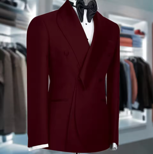 Trajes Negros <span class=keywords><strong>para</strong></span> <span class=keywords><strong>Hombre</strong></span> con Solapa de Chal, Formales de 2 Piezas, Chaqueta y Pantalón, Cruzados, Estilo Casual de Negocios, <span class=keywords><strong>para</strong></span> Novio, <span class=keywords><strong>Boda</strong></span>, Fiesta, Blazer y Esmoquin - Product Image 5