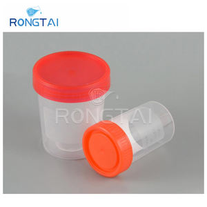 RONGTAI 컬렉션 대변 소변 용기 제조업체 대변 용기 중국 소변 표본 용기 - Product Image 2