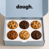 Boîte à biscuits personnalisée de qualité alimentaire avec insert en papier, emballage pour pâtisserie, biscuits, desserts avec logo