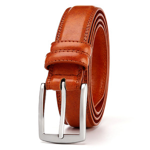 <span class=keywords><strong>Ceinture</strong></span> en <span class=keywords><strong>cuir</strong></span> rétro pour <span class=keywords><strong>homme</strong></span> avec boucle à ardillon, <span class=keywords><strong>ceinture</strong></span> décontractée en <span class=keywords><strong>cuir</strong></span> de vachette de deuxième couche pour pantalon, approvisionnement direct usine de Chine - Product Image 4