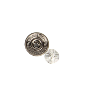 Garment Accessories Engraved Customized Denim <b>Button</b> 15mm Hollow Jeans Custom Brass Rivet Jeans <b>Button</b> - Product Image 6