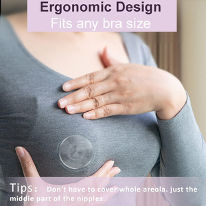BPA Free argento tazza di cura riutilizzabile capezzolo coppe con protezione per l'allattamento al seno scudo del capezzolo - Product Image 2
