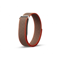 Bracelet intelligent en silicone sans écran, moniteur de fréquence cardiaque, d'oxygène sanguin et de température corporelle, étanche 3ATM, autonomie de 7 à 14 jours