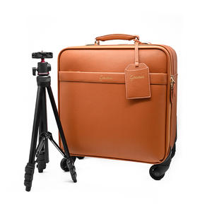 Ударопрочный кожаный чехол для камеры из микрофибры - Product Image 2