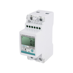 Chuyi Ddsu5886 Single Phase Energy Meter 220Vac Lcd Display 1600imp Kwh 50Hz For Electrical Power Measurement - Product Image 4