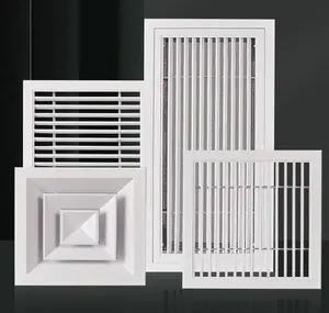 Air handling HVAC unit aluminum air vent design line diffuser