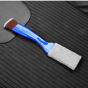 Vendita calda 2-end in poliestere ABS spazzola <span class=keywords><strong>per</strong></span> la pulizia del cruscotto spolverino <span class=keywords><strong>per</strong></span> aria condizionata spazzole <span class=keywords><strong>per</strong></span> lavaggio auto a caldo - Product Image 2