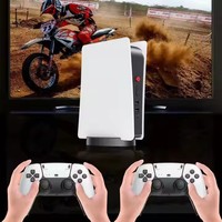 Nouvelle console de jeu vidéo M5 pour la résolution HD de style PS5 intégrée à 10000 jeux classiques TV Console de jeu rétro pour PS1