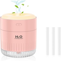 Purificateur d'air portable mini USB RGB, humidificateur à brume froide, diffuseur d'huiles essentielles aromathérapeutiques, plastique, extérieur, maison, bureau, hôtel
