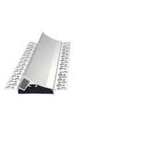 Profilé en alliage d'aluminium pour bande LED, série 6000, pour éclairage décoratif intérieur et éclairage de rayonnages (vente en gros)