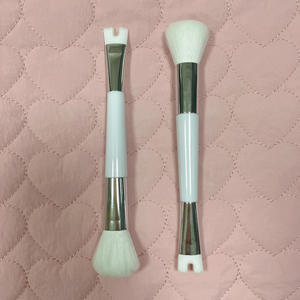 売れ筋自社ブランド鼻輪郭ブラシロゴなしなし2 in 1鼻輪郭U字型メイクアップブラシ - Product Image 5