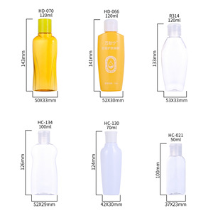 ขวดพลาสติก PET ทรงกระบอก ขนาด 50 มล. ฝาเกลียว สำหรับบรรจุภัณฑ์ผลิตภัณฑ์ดูแลส่วนบุคคล - Product Image 4