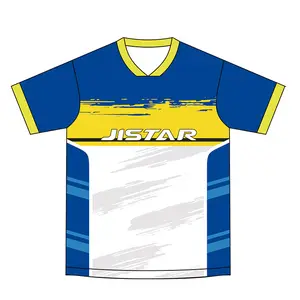 Homens personalizados Tailândia Equipe Brasileira de Futebol Camisetas Fotball- Tee Conjuntos Algodão Thai Team Camisa 1.1- Premium Brasil Soccer Jerseys