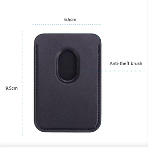 Portacarte Magnetico in PU di Alta Qualità con Logo <span class=keywords><strong>Apple</strong></span> Originale, Forte Magnete e Slot per Carte per Custodie <span class=keywords><strong>iPhone</strong></span> - Product Image 5