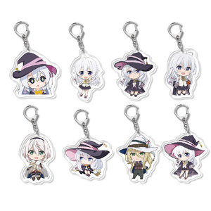 Llavero de Acrílico de Doble Cara de Anime Wandering Witch: The Journey of <span class=keywords><strong>Elaina</strong></span>, para Regalos Creativos en el Campus - Product Image 1