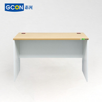 Bureau en chêne robuste avec pieds en bois blanc pour la maison conception Simple bureau de secours