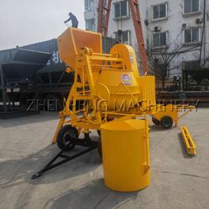 <span class=keywords><strong>Mixer</strong></span> beton bertenaga Diesel otomatis 350L harga pabrik <span class=keywords><strong>Hopper</strong></span> makan hidrolik dengan komponen inti pompa - Product Image 4