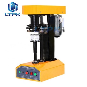 Ltpk เครื่องซีลกระป๋องบรรจุกระป๋องกระป๋องบรรจุน้ำสำหรับเครื่องดื่มน้ำผลไม้ทำจากอะลูมิเนียมบนโต๊ะ LT-TDFJ160อาหารเบียร์สเปรย์พ่นสี - Product Image 1