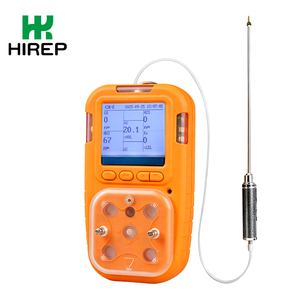 Hirep 2000 mAh pin tay thông minh HD 4-1 đa gas máy dò không khí cho hệ thống thoát nước ống, H2/H2S/No/<span class=keywords><strong>C02</strong></span> bị rò rỉ - Product Image 1