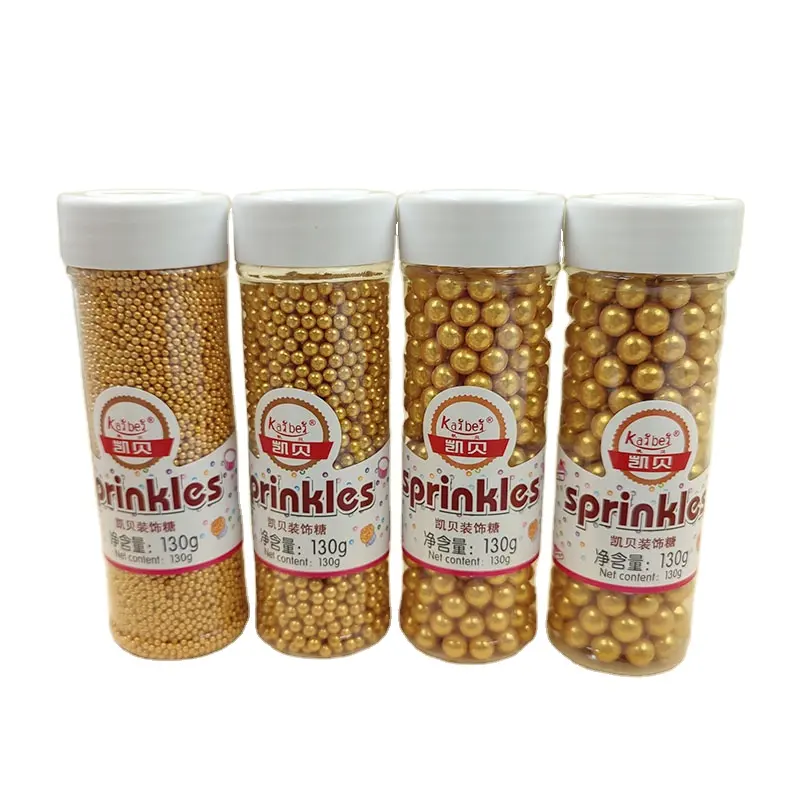 Sprinkles-para-cupcak Dụng Cụ Làm Bánh Vật Tư Trang Trí Bánh Rắc Vàng