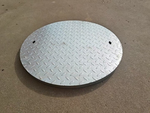 Durable 304 Stainless Steel Recessed <strong>Manhole</strong> <strong>Cover</strong> Anti-Slip Checkered Plate for Industrial Use - Product Image 5